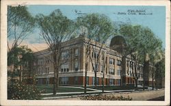 High School Battle Creek, MI Postcard Postcard Postcard