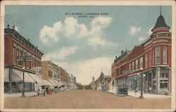 4th Street Looking East Postcard