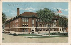 High School Rochester, MN Postcard Postcard Postcard