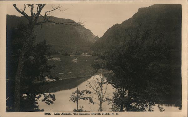 Lake Abenaki The Balsams Dixville Notch, NH Postcard