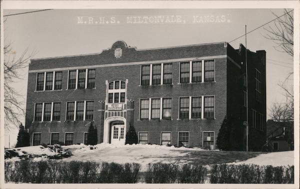 M.R.H.S. Miltonvale, KS Postcard