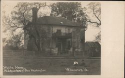 Wythe House, Headquarters of George Washington Postcard