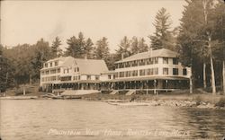 Mountain View House, Rangeley Lake Maine Postcard Postcard Postcard