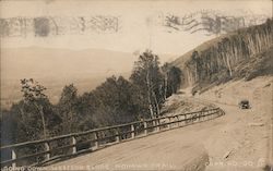 Going Down Western Slope, Mohawk Trail North Adams, MA Postcard Postcard Postcard