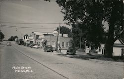 Main Street Mesick, MI Postcard Postcard Postcard