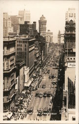 Market St. - San Francisco California Postcard Postcard Postcard