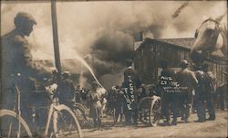 Trenton Fire - August 28, 1907 Ontario Canada Herington Postcard Postcard Postcard