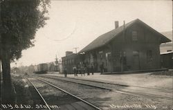 Rare: N.Y.O. & W. Station Postcard