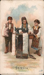 The Singer Manufacturing Company Advertising Trade Card Trade Card Trade Card