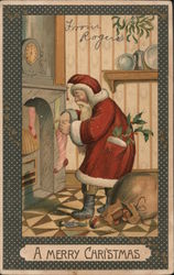 A Merry Christmas Postcard