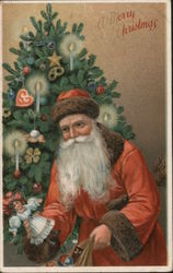 A Merry Christmas Santa Claus Postcard Postcard Postcard