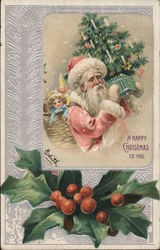 A Happy Christmas To You Postcard