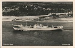 MS Lions Gate Johnson Line Boats, Ships Postcard Postcard Postcard