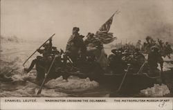 Washington Crossing the Delaware Postcard