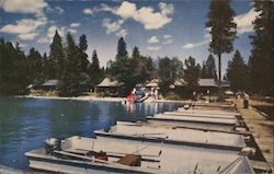 Rainbow Beach Resort, Twin Lakes Inchelium, WA Postcard Postcard Postcard