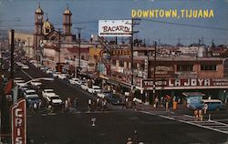 Birdseye View of Downtown Tijuana, Mexico Postcard