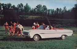 '63 Ford Falcon Sports Convertible Postcard