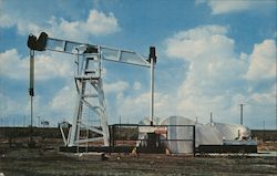 Oil Well Postcard