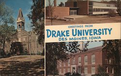 Drake University Des Moines, IA Postcard Postcard Postcard