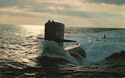 Nuclear Attack Submarine Postcard