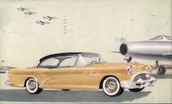 1954 Buick 66R Century Riviera Cars Postcard Postcard Postcard