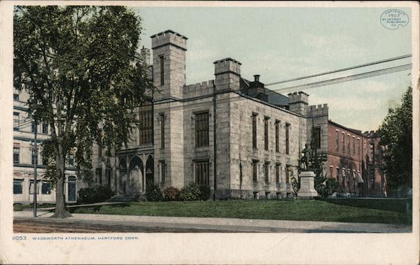 Wadsworth Athenaeum Hartford, CT Postcard