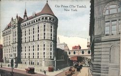 City Prison (The Tombs) New York, NY Postcard Postcard Postcard