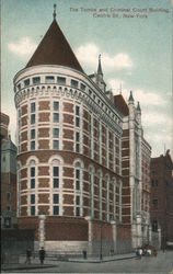 The Tombs and Criminal Court Building Postcard