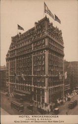 Hotel Knickerbocker New York, NY Postcard Postcard Postcard