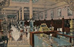 The Oriental Cafe Interior Postcard