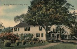 Feeding Hills Center, looking North Massachusetts Postcard Postcard Postcard