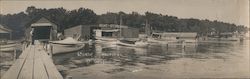 Launch Hospital at Okoboji Large Format Postcard