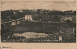 Sept. 12th 1905, Before Work Began on Erie Tunnel Postcard