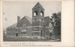 Andrews M. E. Church, Richmond Street Postcard