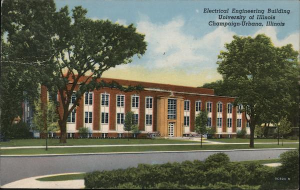 Electrical Engineering Building at the University of Illinois Urbana ...