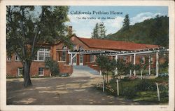 California Pythian Home Postcard