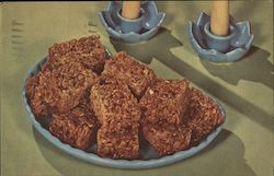 Molasses Crunch Kellogg's Rice Krispies Recipe Postcard