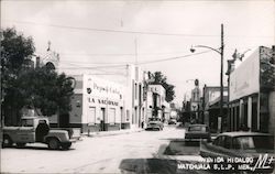 Avenida Hidalgo Postcard