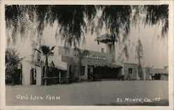 Gay's Lion Farm El Monte, CA Postcard Postcard Postcard