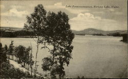 Lake Pennesseewassee Postcard