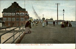 Brighton Casino and Board walk Postcard