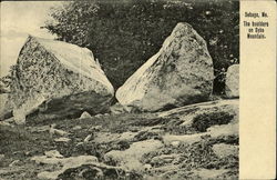 The boulders on dyke mountain Postcard