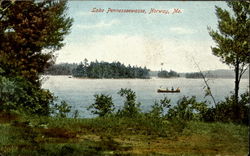 Lake pennesseewasse Postcard