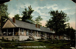 Camp at the Birches Postcard