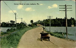 Turner Road at Lake Auburn Postcard