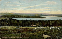 Clearwater Pond looking toward Allen's Mills Allens Mills, ME Postcard Postcard