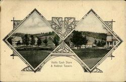 Holts Cash Store & Kedron Tavern Woodstock, VT Postcard Postcard