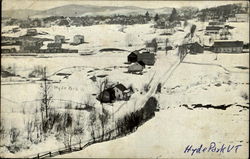 Hyde Park Vermont Postcard Postcard