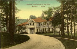 Summer Residence Of The Hon. Robert T. Lincoln Manchester, VT Postcard Postcard