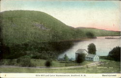 Gile Hill And Lake Massassecum Bradford, NH Postcard Postcard